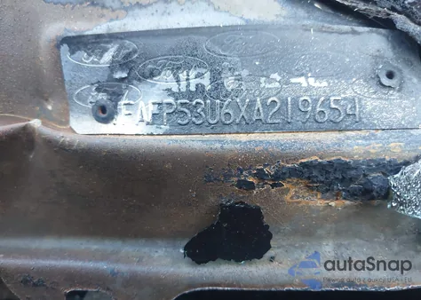 1999 Ford Taurus Se/Se-Ne из США, поврежденный, VIN 1FAFP53U6XA219654